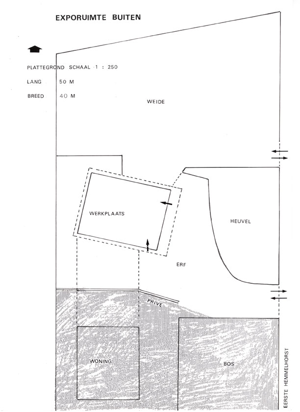 plattegrond erf